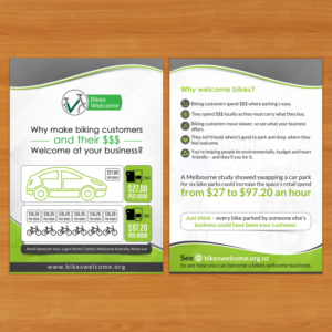 Flyer-Design von debdesign für BikesWelcome Charitable Trust | Design: #14466153
