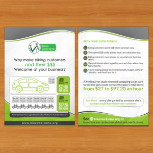 Flyer-Design von debdesign für BikesWelcome Charitable Trust | Design: #14484702