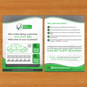 Flyer-Design von debdesign für BikesWelcome Charitable Trust | Design: #14513000