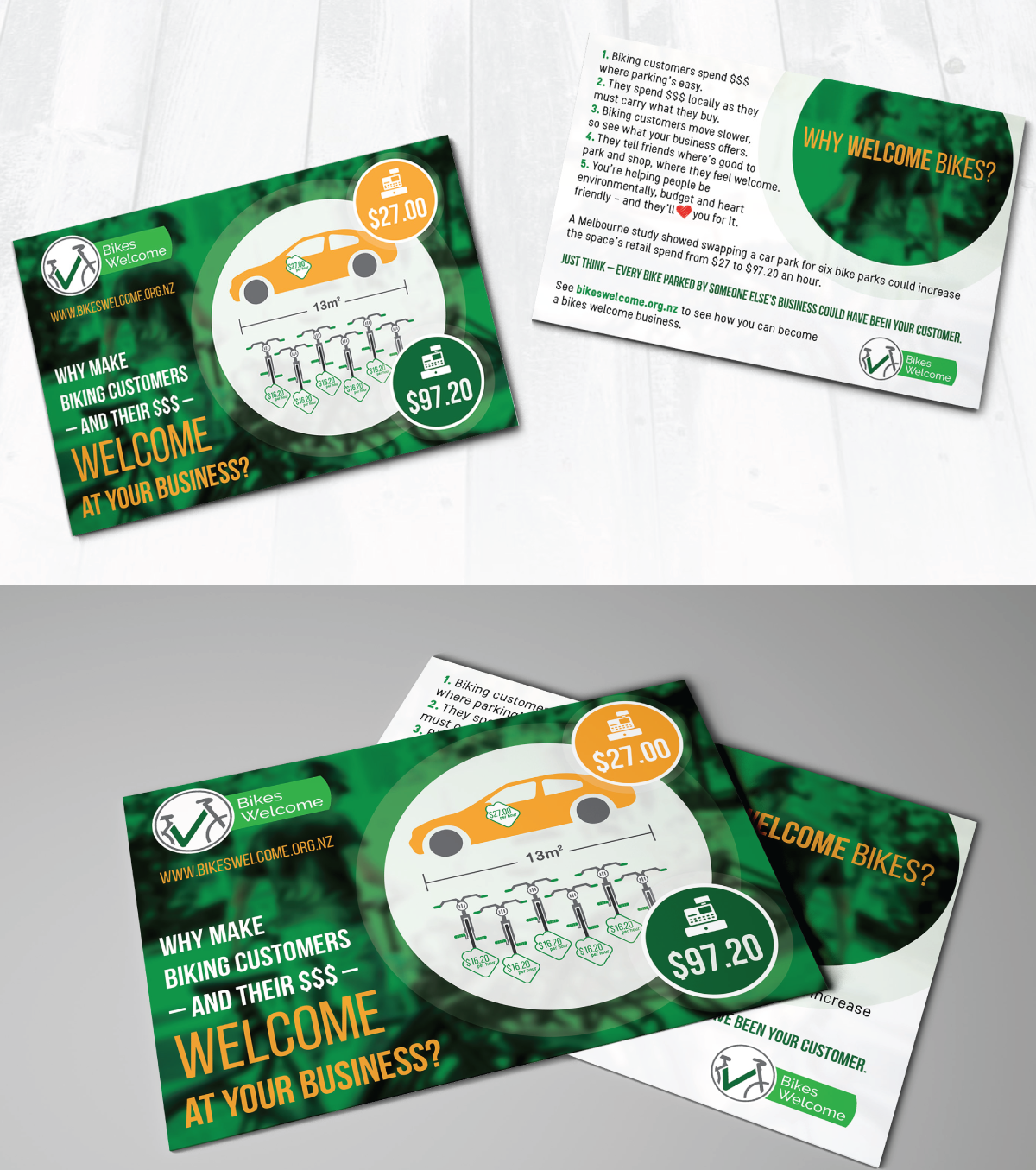 Flyer Design by coo.lt for BikesWelcome Charitable Trust | Design #14416047