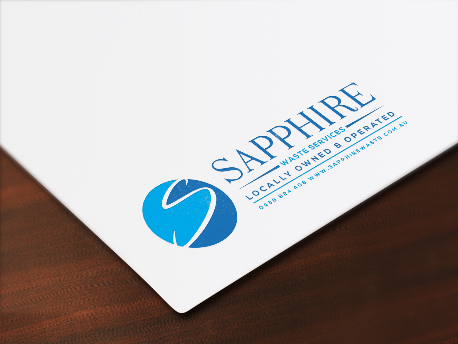 Logo Design by IMD-HUB for Sapphire Waste Services | Design: #14477458