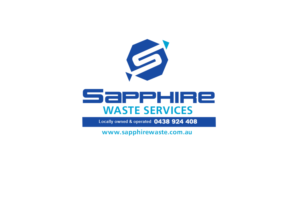 Logo Design by PinkOrange for Sapphire Waste Services | Design: #14523588