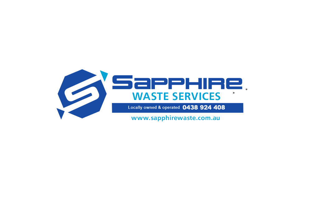 Logo Design by PinkOrange for Sapphire Waste Services | Design #14523591