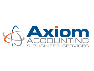 Logo Design by Mugwag Media for Axiom Accounting & Business Services | Design #36954