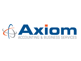 Logo Design by Mugwag Media for Axiom Accounting & Business Services | Design #36979