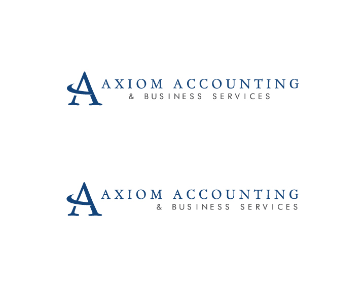 Logo-Design von Stephanie Soon für Axiom Accounting & Business Services | Design #35031