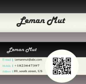 Business Card Design by Mahbub217