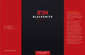 Brochure Design by DesignFive for Blacksmith Marketing | Design: #568431