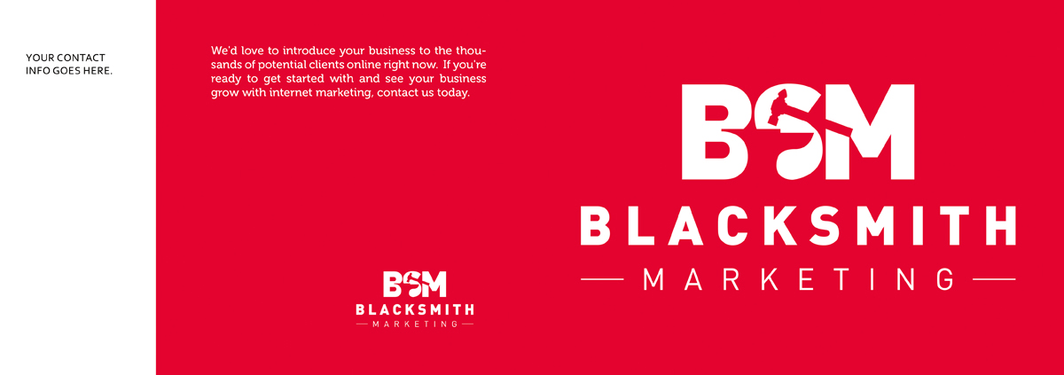 Brochure Design by Bogi for Blacksmith Marketing | Design #571439