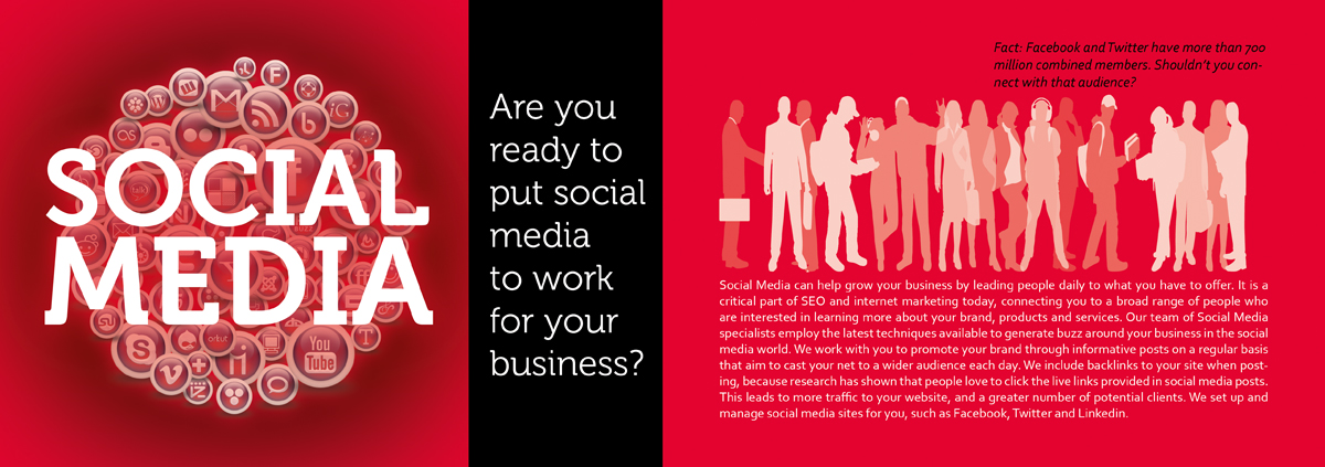 Brochure Design by Bogi for Blacksmith Marketing | Design #571445