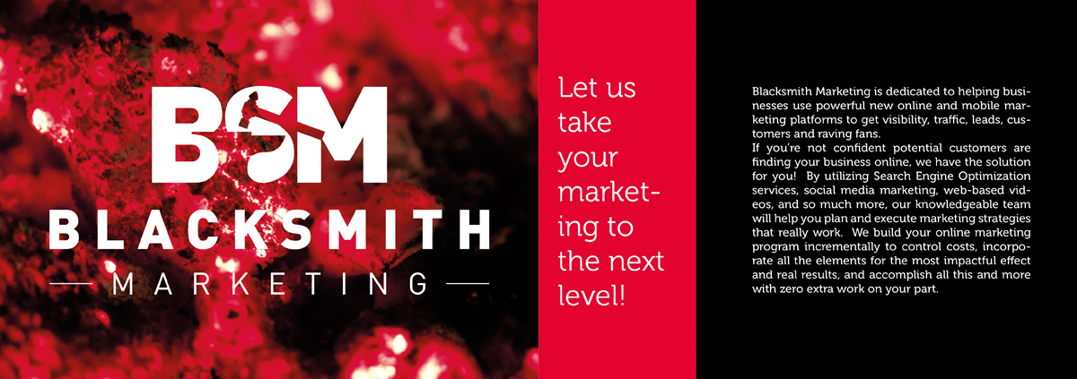 Brochure Design by Bogi for Blacksmith Marketing | Design #578659