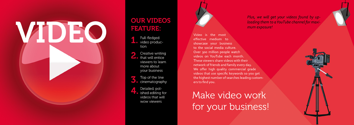 Brochure Design by Bogi for Blacksmith Marketing | Design #578663