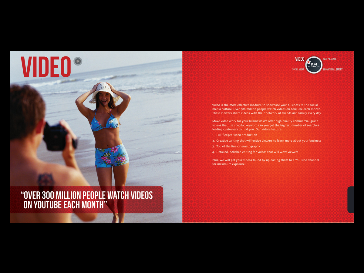 Brochure Design by chawije for Blacksmith Marketing | Design #565717