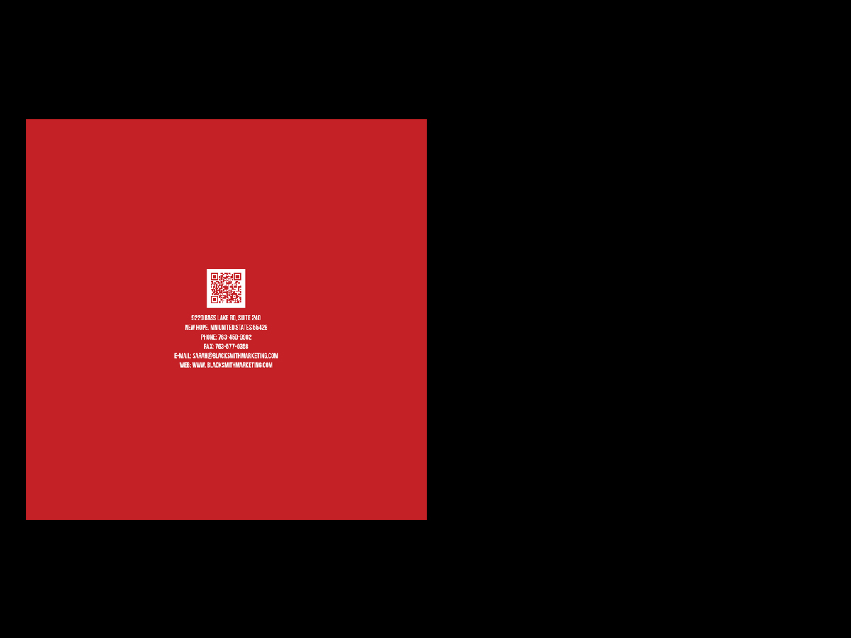 Brochure Design by chawije for Blacksmith Marketing | Design #565760