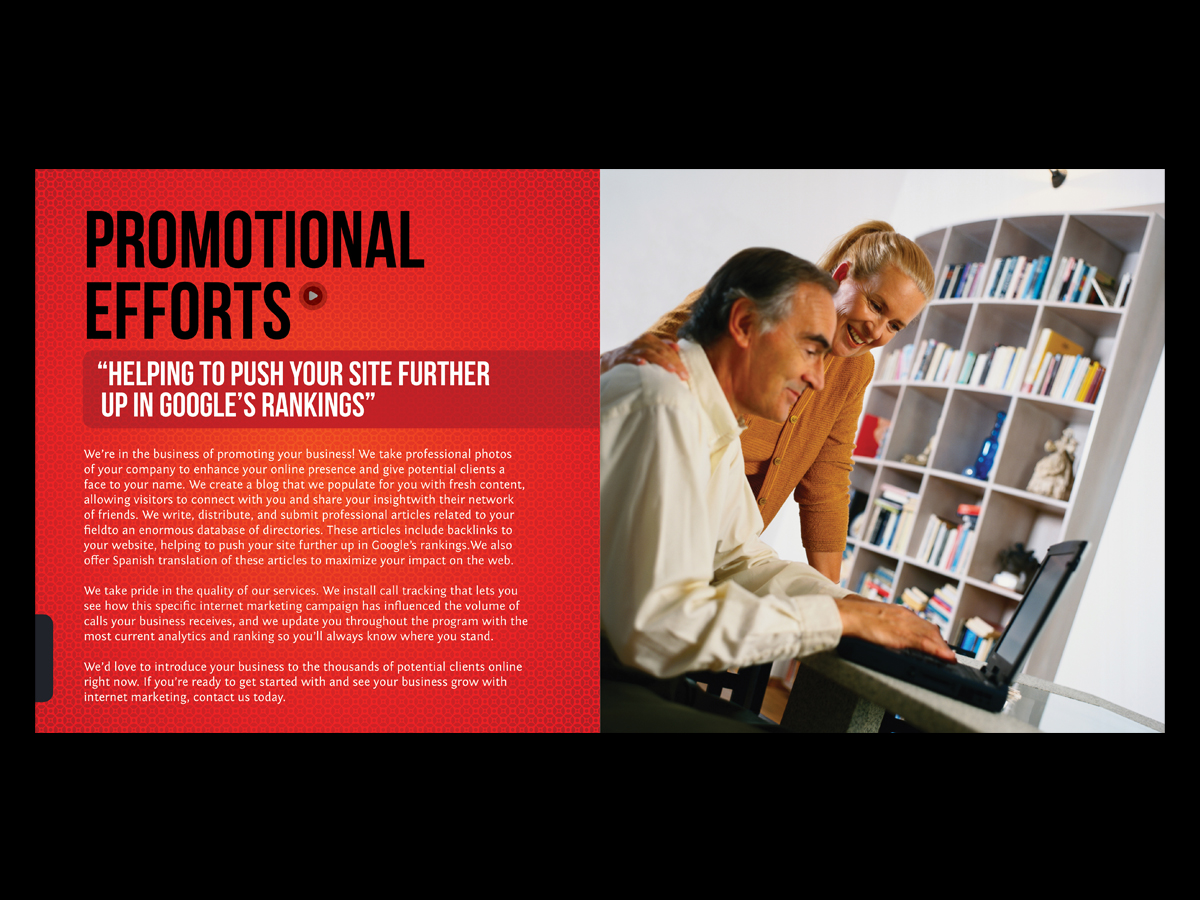 Brochure Design by chawije for Blacksmith Marketing | Design #568412