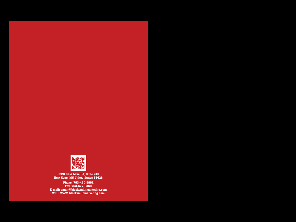 Brochure Design by chawije for Blacksmith Marketing | Design #571373