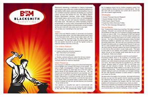 Brochure Design by MasterMind for Blacksmith Marketing | Design #571215