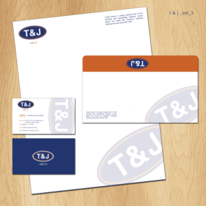 Design de Papeterie par Sketchweb pour T&J | Design : #14565077
