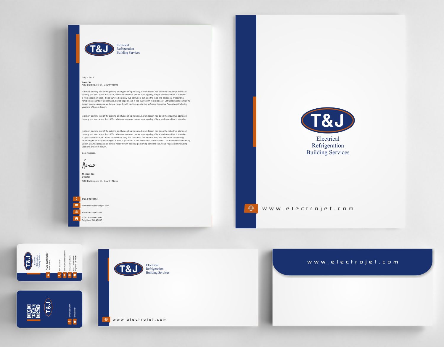 Stationery Design by AwsomeD for T&J | Design #14501786