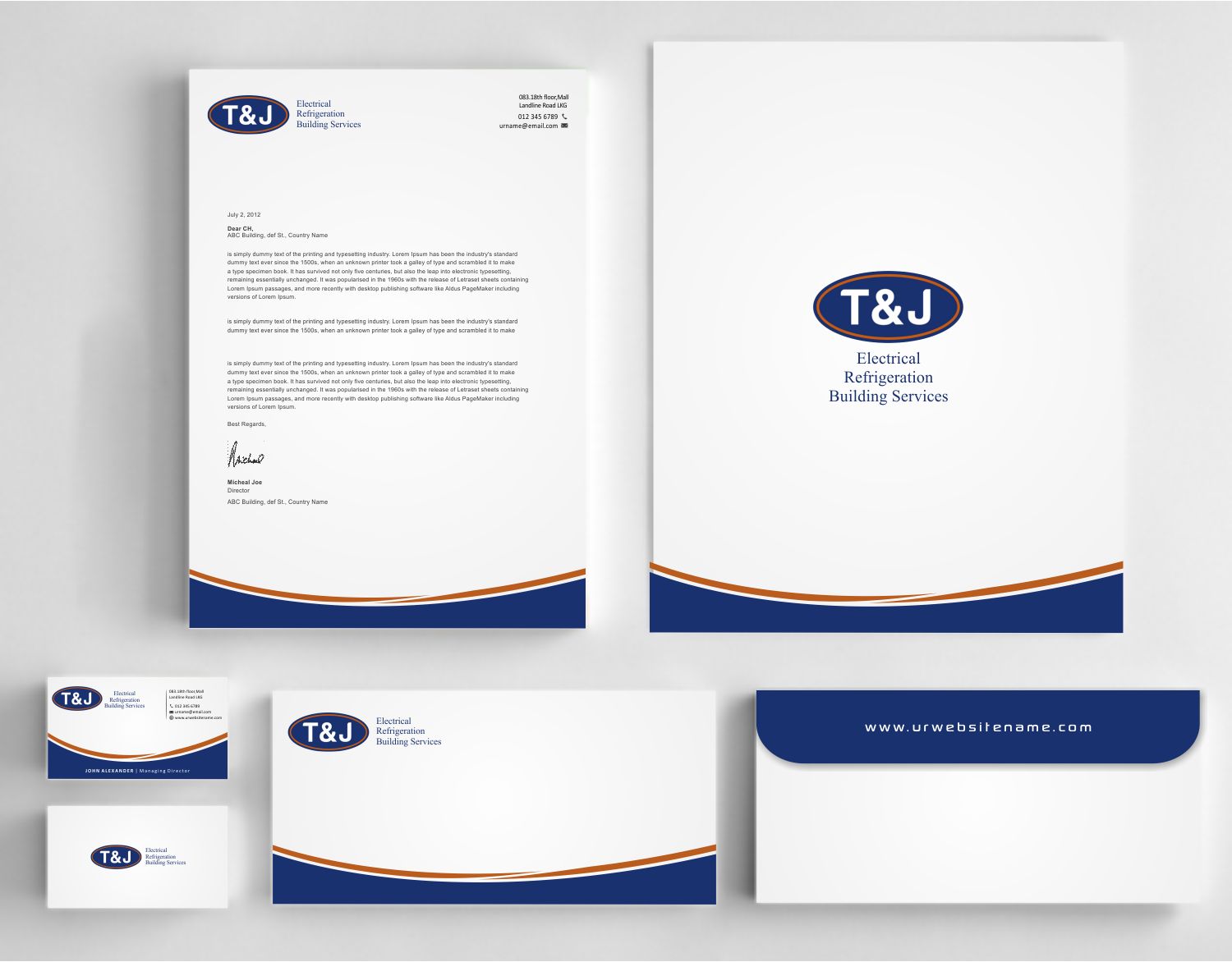 Stationery Design by AwsomeD for T&J | Design #14501898