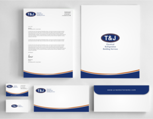 Stationery Design by AwsomeD for T&J | Design: #14501898