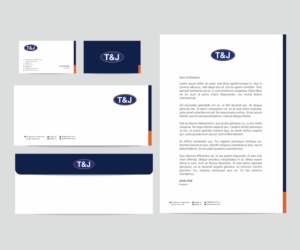 Design de Papeterie par Pak We Designs pour T&J | Design : #14522600