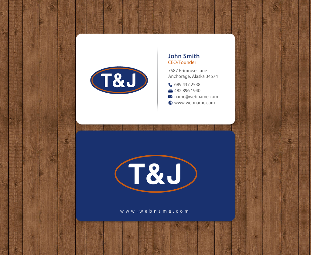 Stationery Design by chandrayaan.creative for T&J | Design #14422745