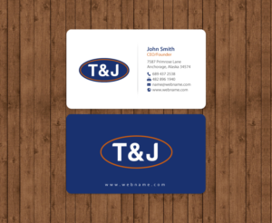 Stationery Design by chandrayaan.creative for T&J | Design: #14422745