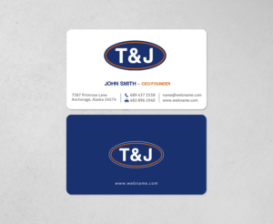 Design de Papeterie par chandrayaan.creative pour T&J | Design : #14422749