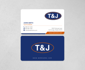 Design de Papeterie par chandrayaan.creative pour T&J | Design : #14422840