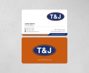 Stationery Design by chandrayaan.creative for T&J | Design: #14422841