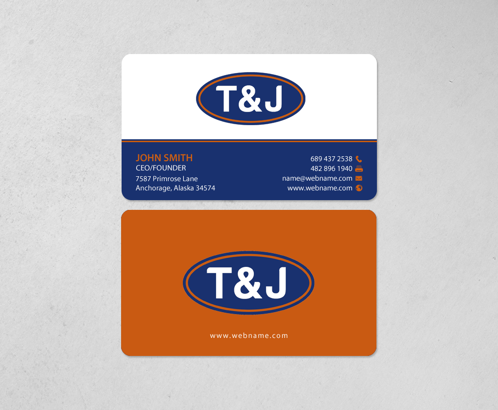 Stationery Design by chandrayaan.creative for T&J | Design #14422870