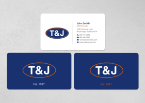 Design de Papeterie par chandrayaan.creative pour T&J | Design : #14505989