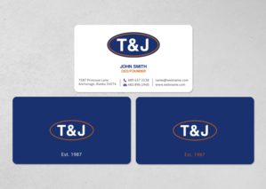 Design de Papeterie par chandrayaan.creative pour T&J | Design : #14505990