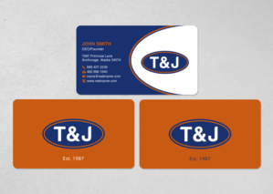 Design de Papeterie par chandrayaan.creative pour T&J | Design : #14505992