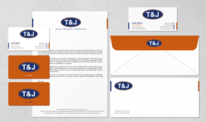 Design de Papeterie par chandrayaan.creative pour T&J | Design : #14508693