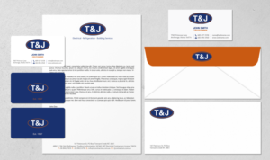Stationery Design by chandrayaan.creative for T&J | Design #14508697