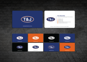 Stationery Design by design_C. for T&J | Design #14553689