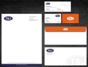 Stationery Design by design_C. for T&J | Design: #14554913