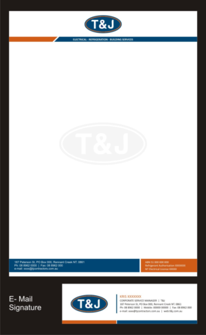Design de Papeterie par vasanth6960 pour T&J | Design : #14542913