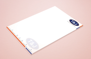 Design de Papeterie par Petter Goms pour T&J | Design : #14404197