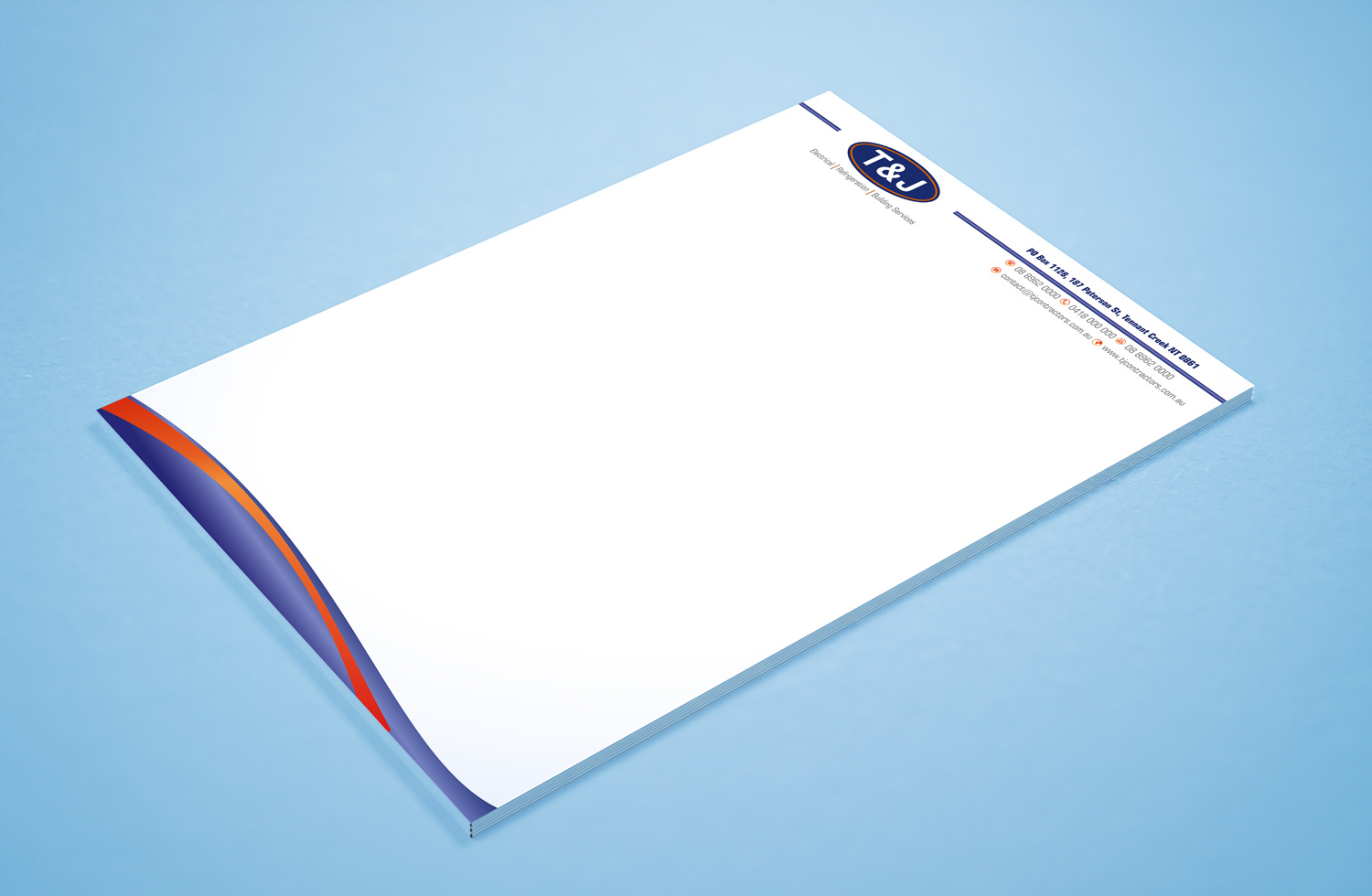 Stationery Design by Petter Goms for T&J | Design #14405279