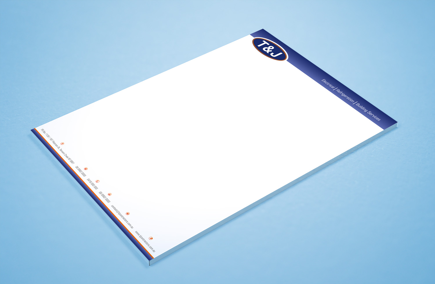 Stationery Design by Petter Goms for T&J | Design #14405833