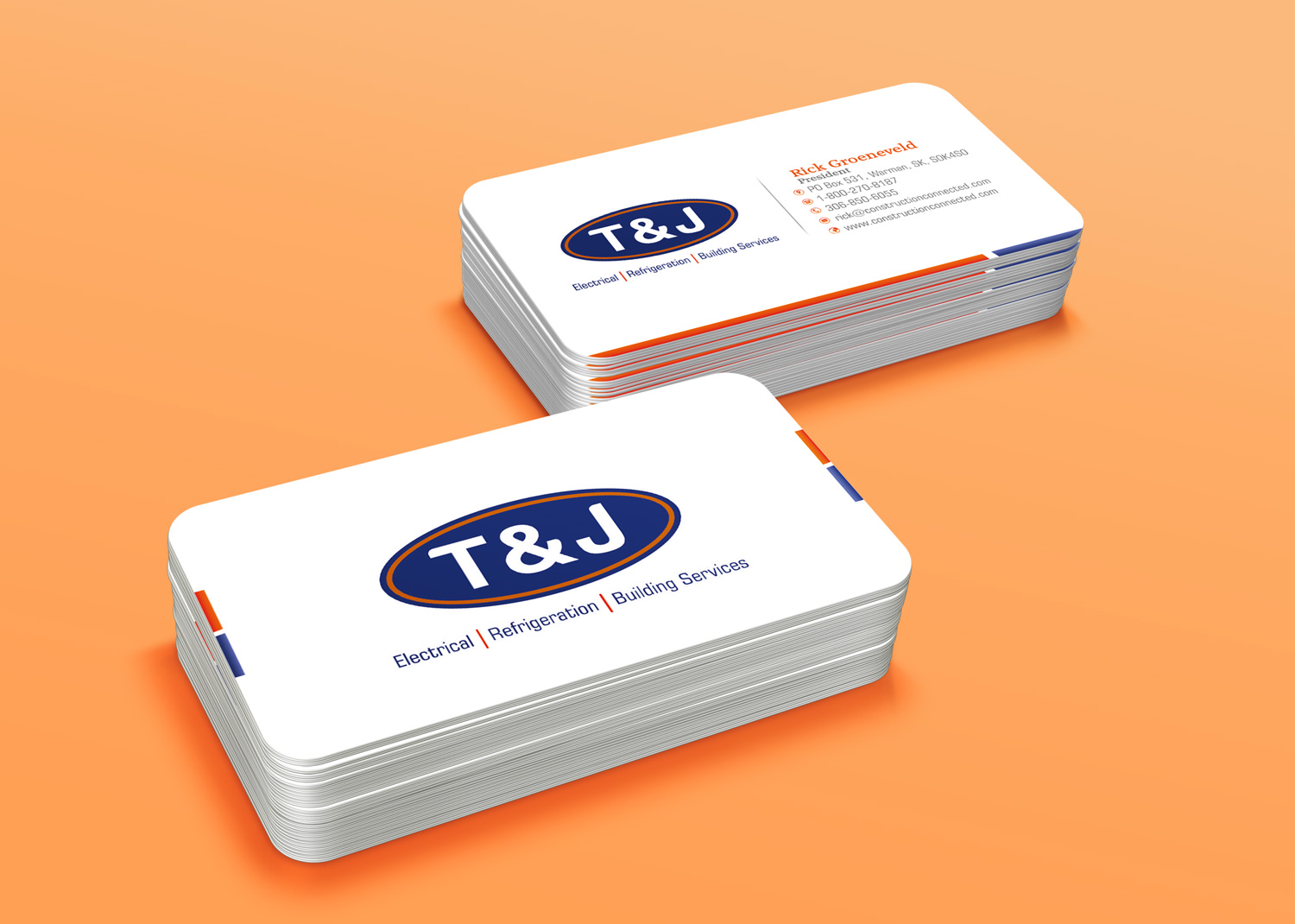 Stationery Design by Petter Goms for T&J | Design #14412726