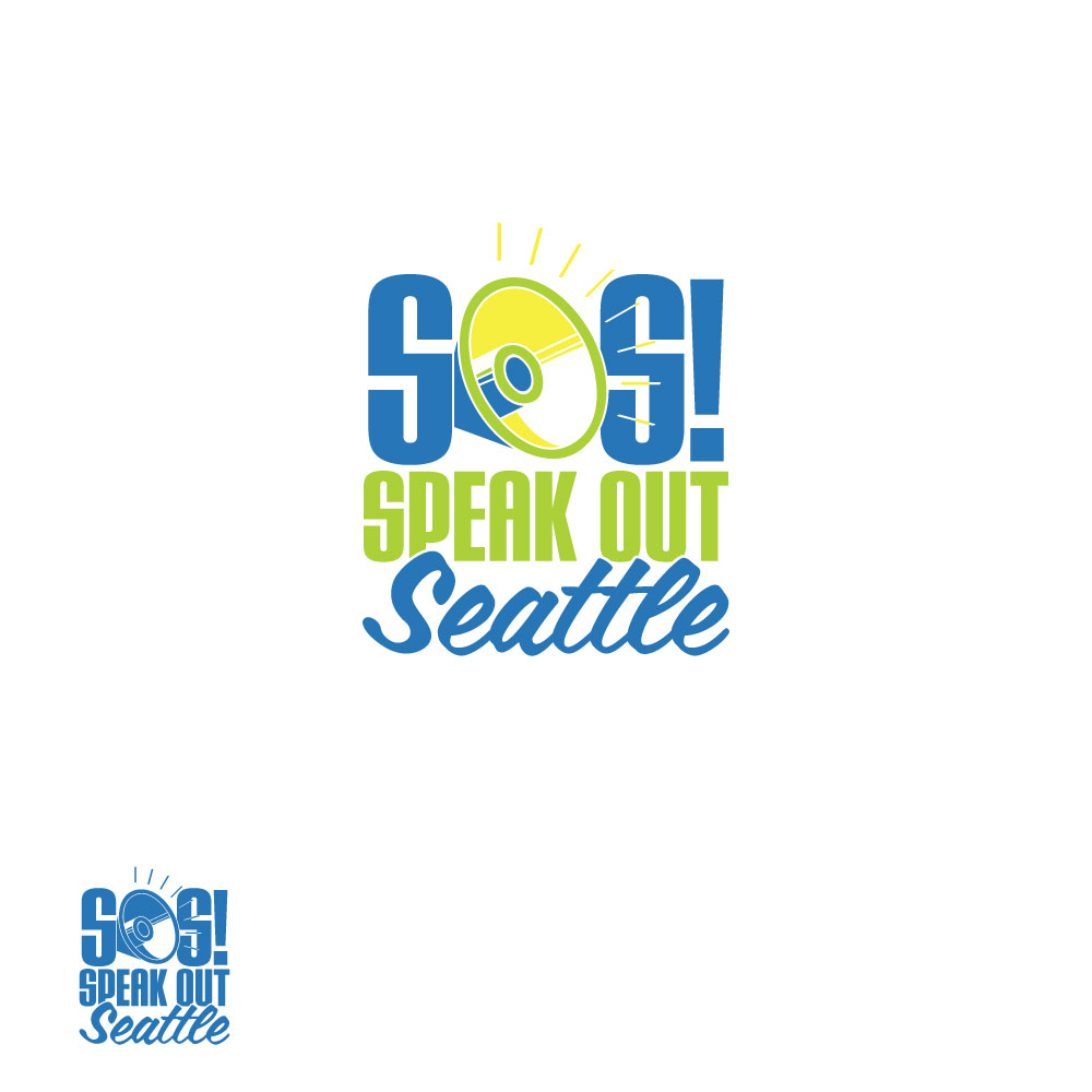 Logo-Design von Oct-O-Ray Design für Speak Out Seattle! | Design #14496998