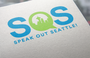 Logo-Design von ivo_i_ivanov für Speak Out Seattle! | Design: #14396159