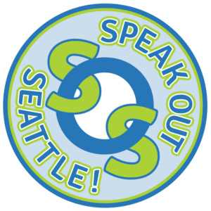 Logo-Design von CPierson für Speak Out Seattle! | Design: #14512828