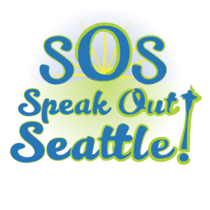 Logo-Design von CPierson für Speak Out Seattle! | Design: #14512940