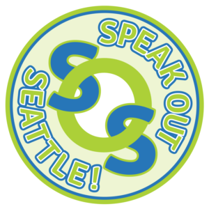 Logo-Design von CPierson für Speak Out Seattle! | Design: #14513135