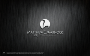 Logo Design by noishotori for Matthew E. Warnock, DDS | Design: #14510557
